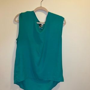 Teal dress tank